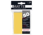 Ultra Pro Standard Card Sleeves Pro-Matte Yellow (50ct)